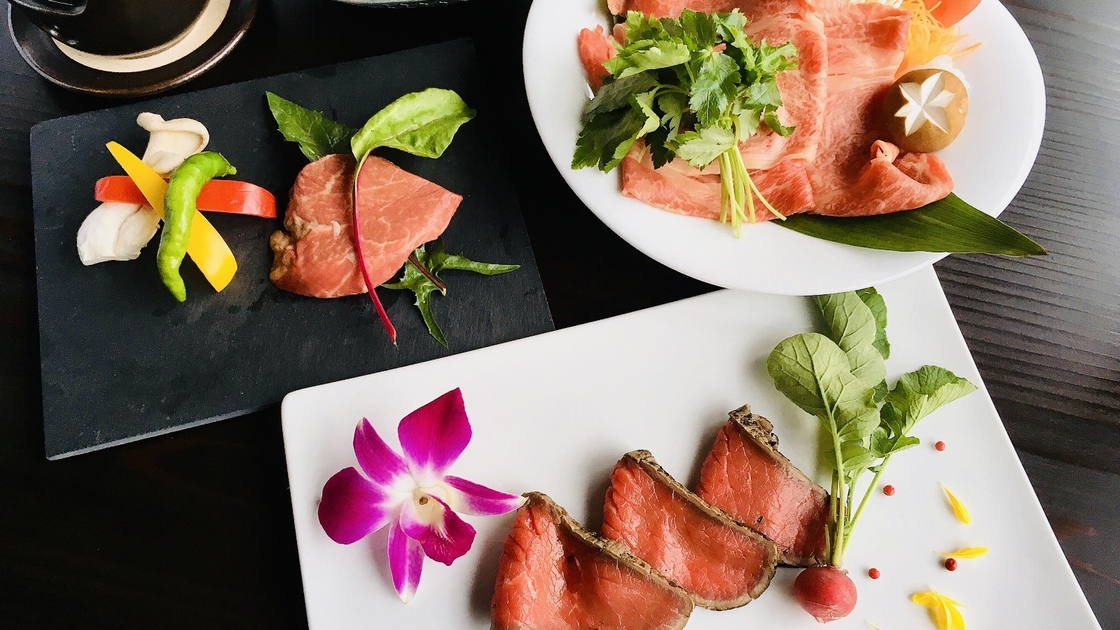 【秋冬SALE】≪熊野牛会席２食付≫食事は半個室・貸切温泉や日帰り入浴施設無料