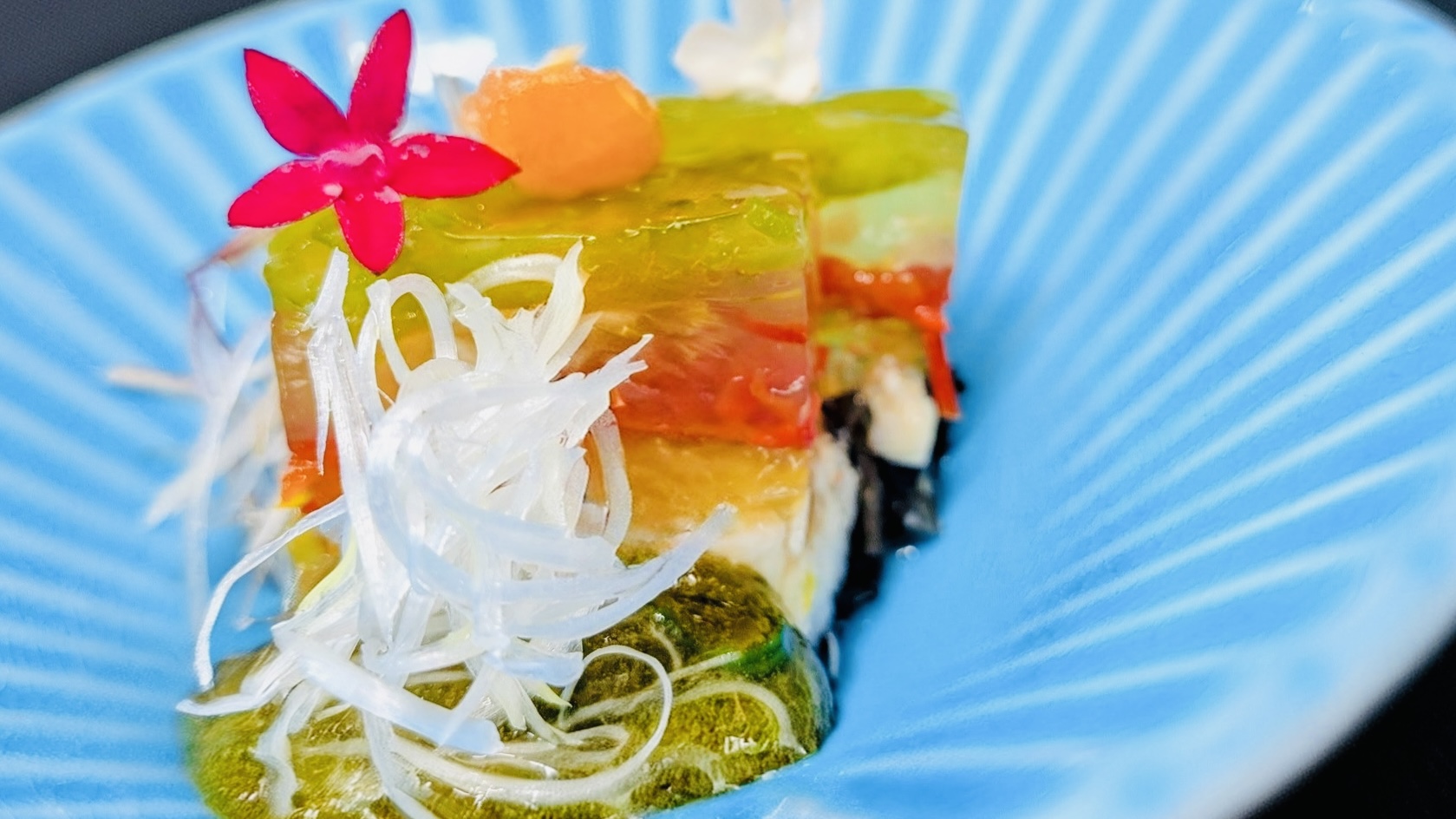 【冬会席・先付（一例）】紀州本くえ煮こごり