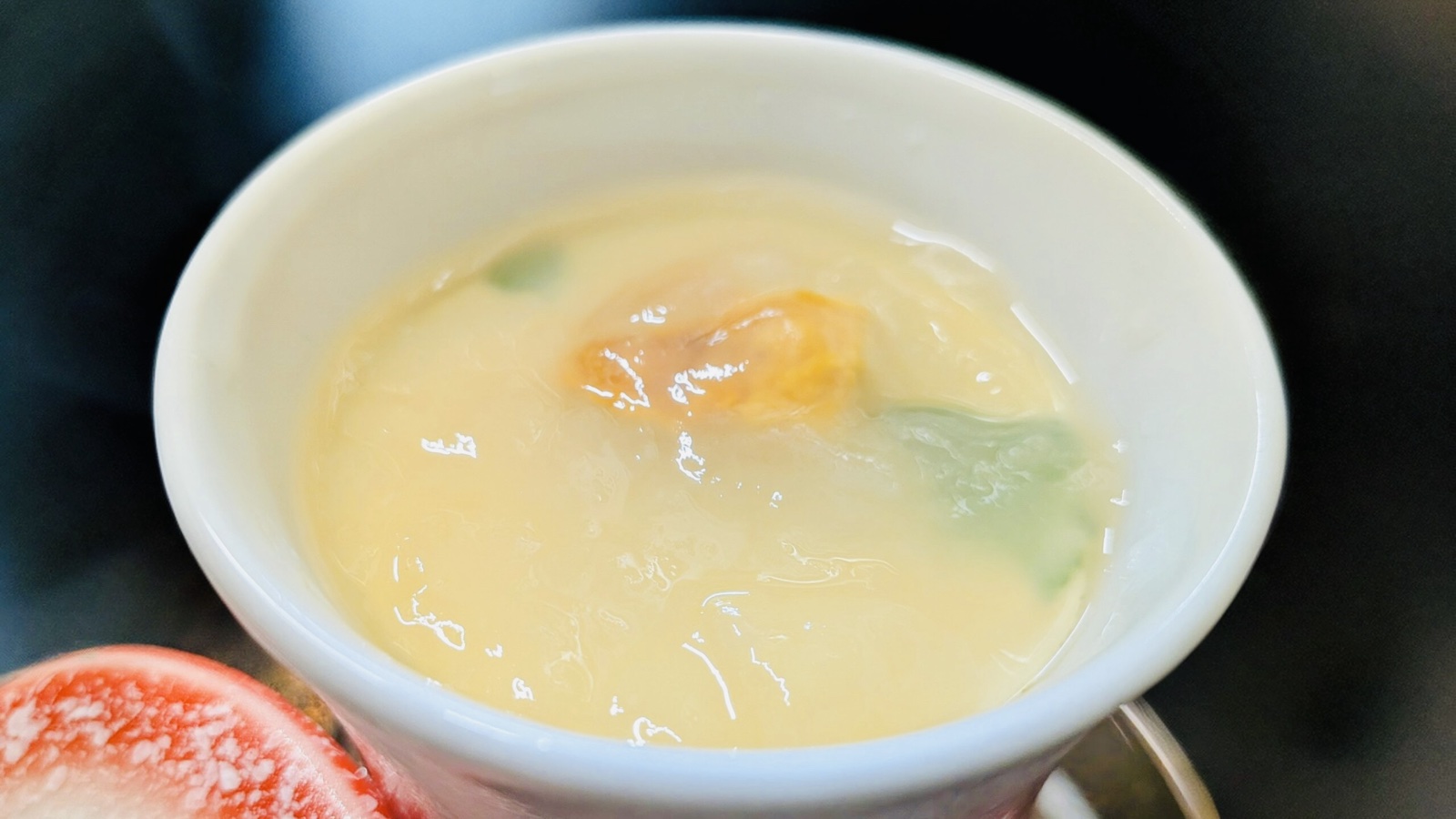 【温物（一例）】餡かけ豆乳茶碗蒸し