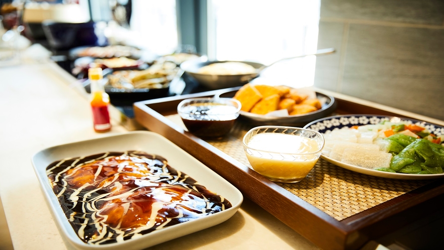 【朝食一例】広島の名物料理