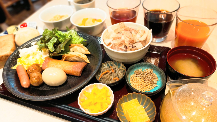 朝食ビュッフェ・2025年4月1日~リニューアル!