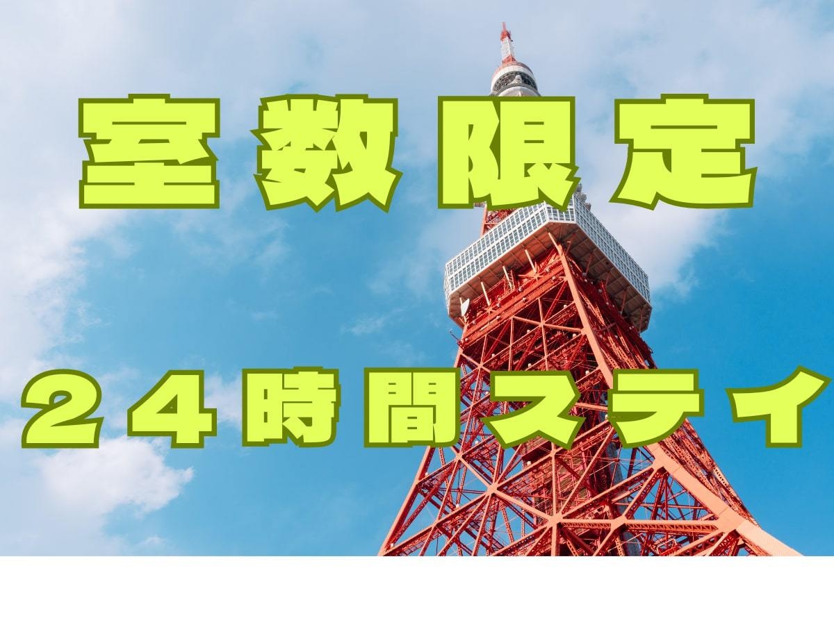 【室数限定】最大24時間STAY ★12時IN〜翌日12時OUT★素泊まり