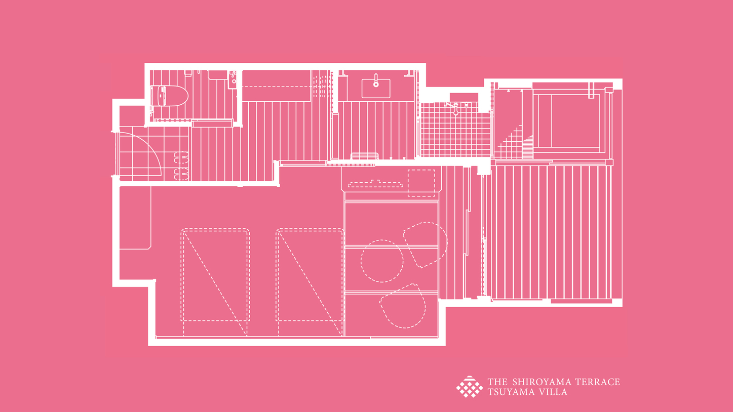 【特別フロア 湯楼】専有露天風呂テラス付ツイン