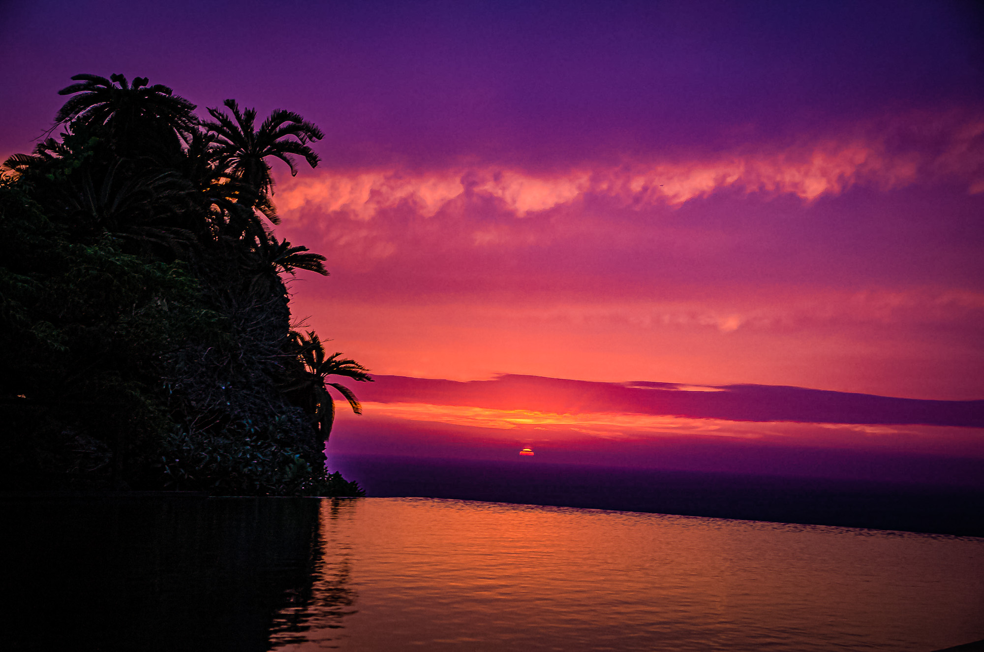 【ヴィラの水盤】