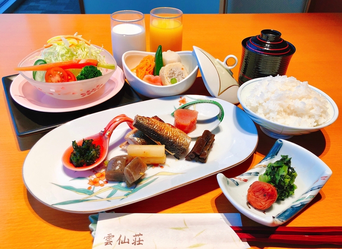 朝食　和定食