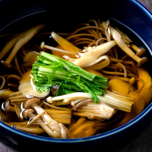 そばの栽培が盛んな水上村☆風味豊かなそばの香りと食感を味わってください