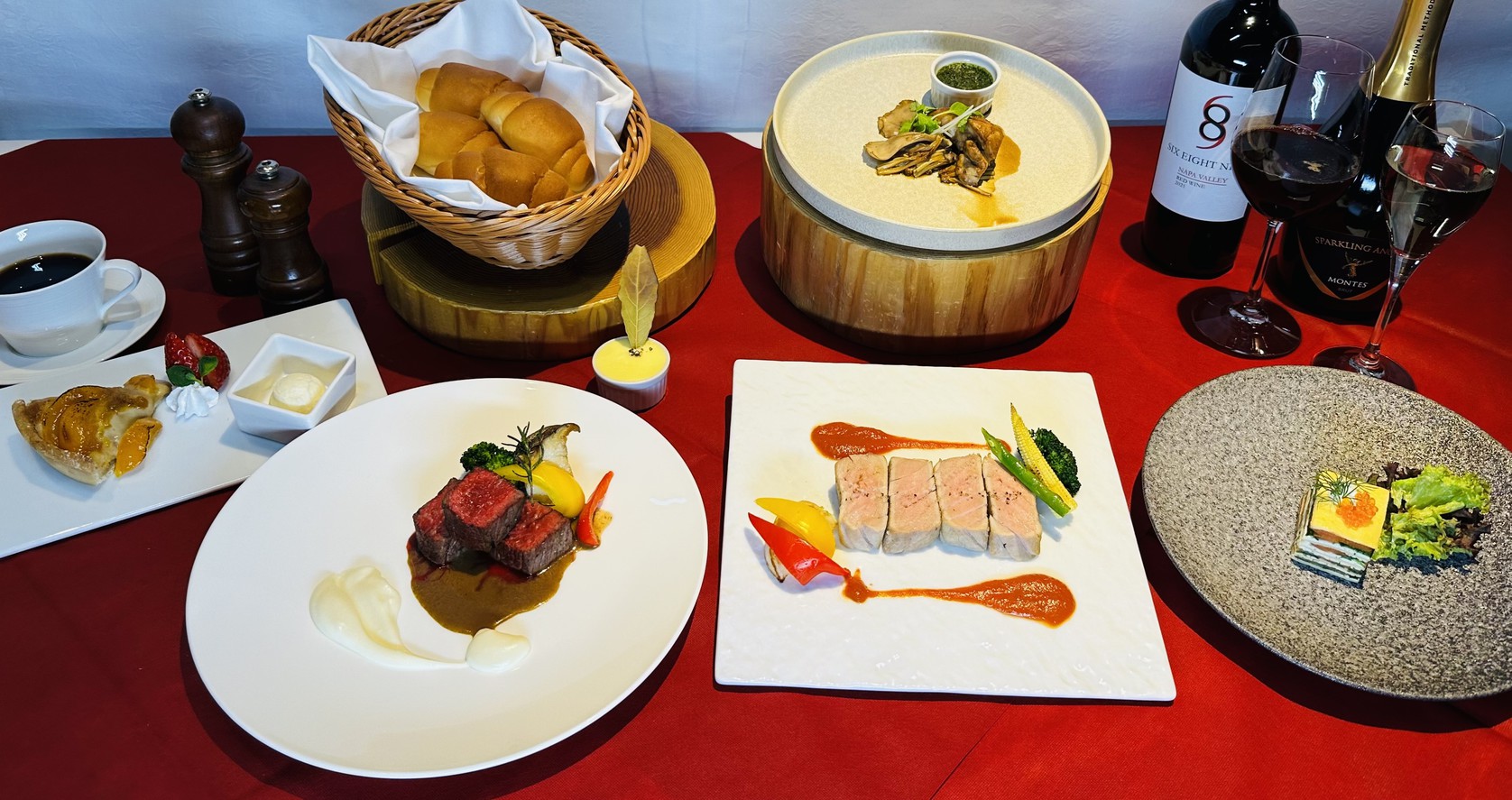 食べて満足、泊まって快適 ディナーコース付きプラン 〜CANAL〜