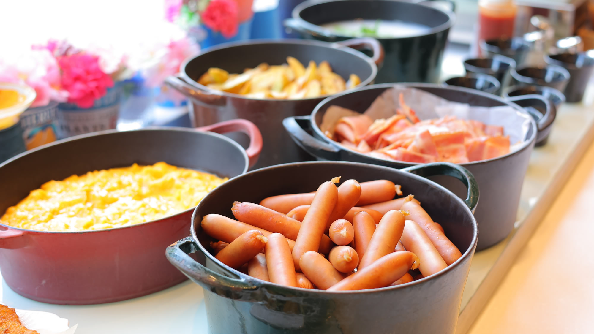【朝食ビュッフェ】