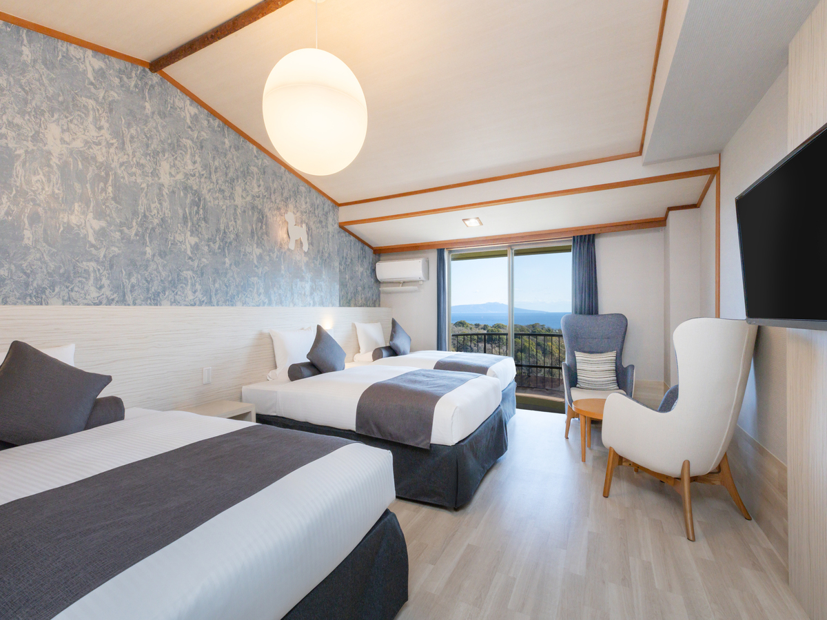 【最上階オーシャンビュー】デラックストリプル