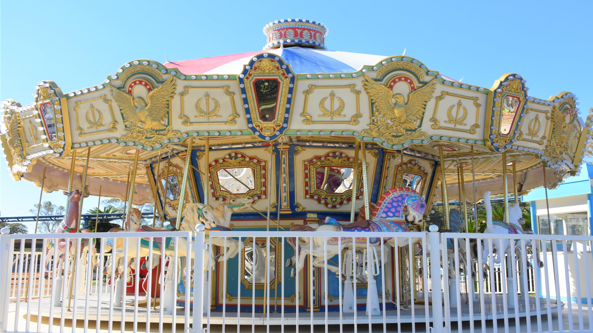 【伊豆ぐらんぱる公園】メリーゴーランド