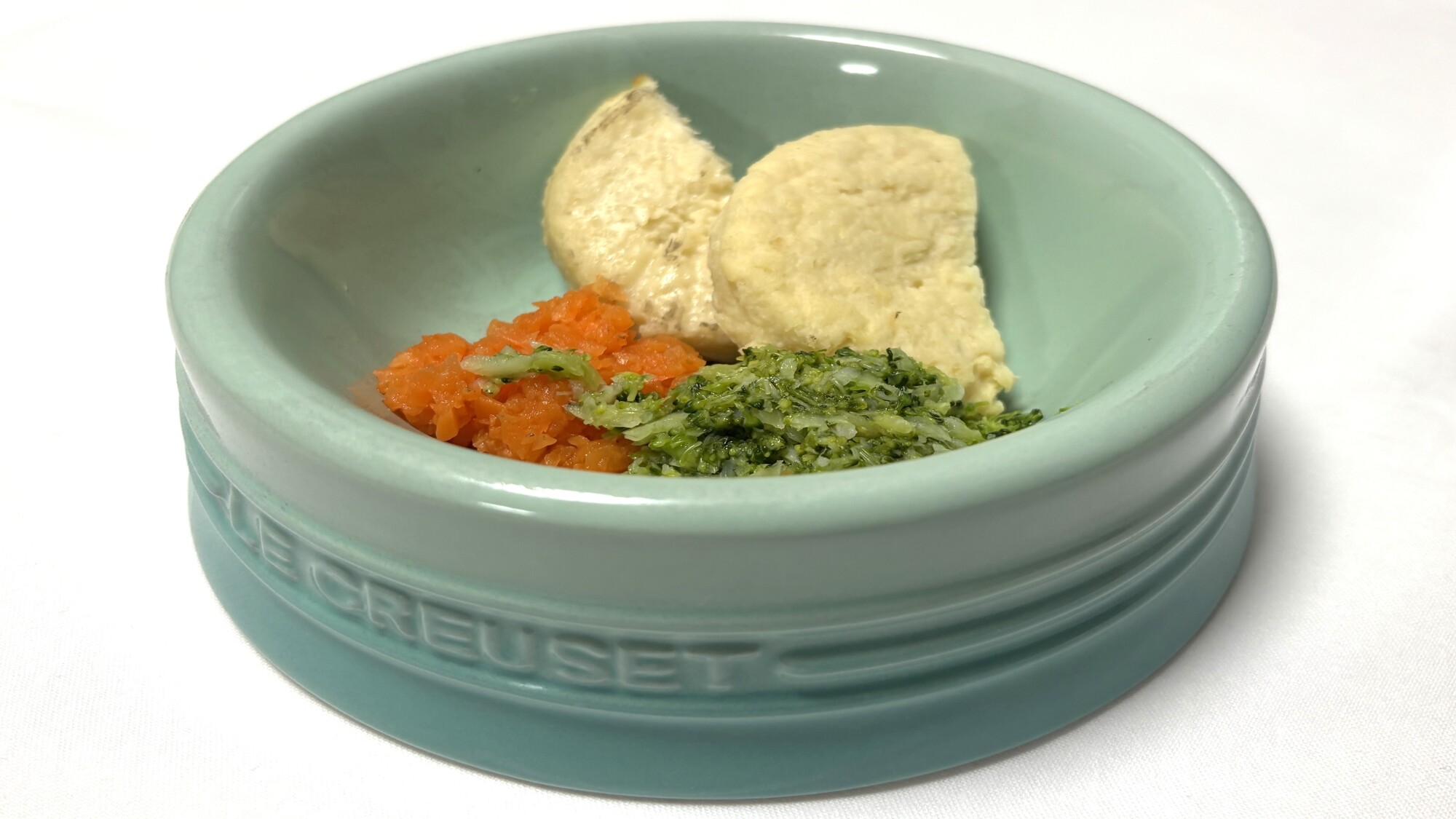 愛犬用食事イメージ/おさかな豆腐バーグ