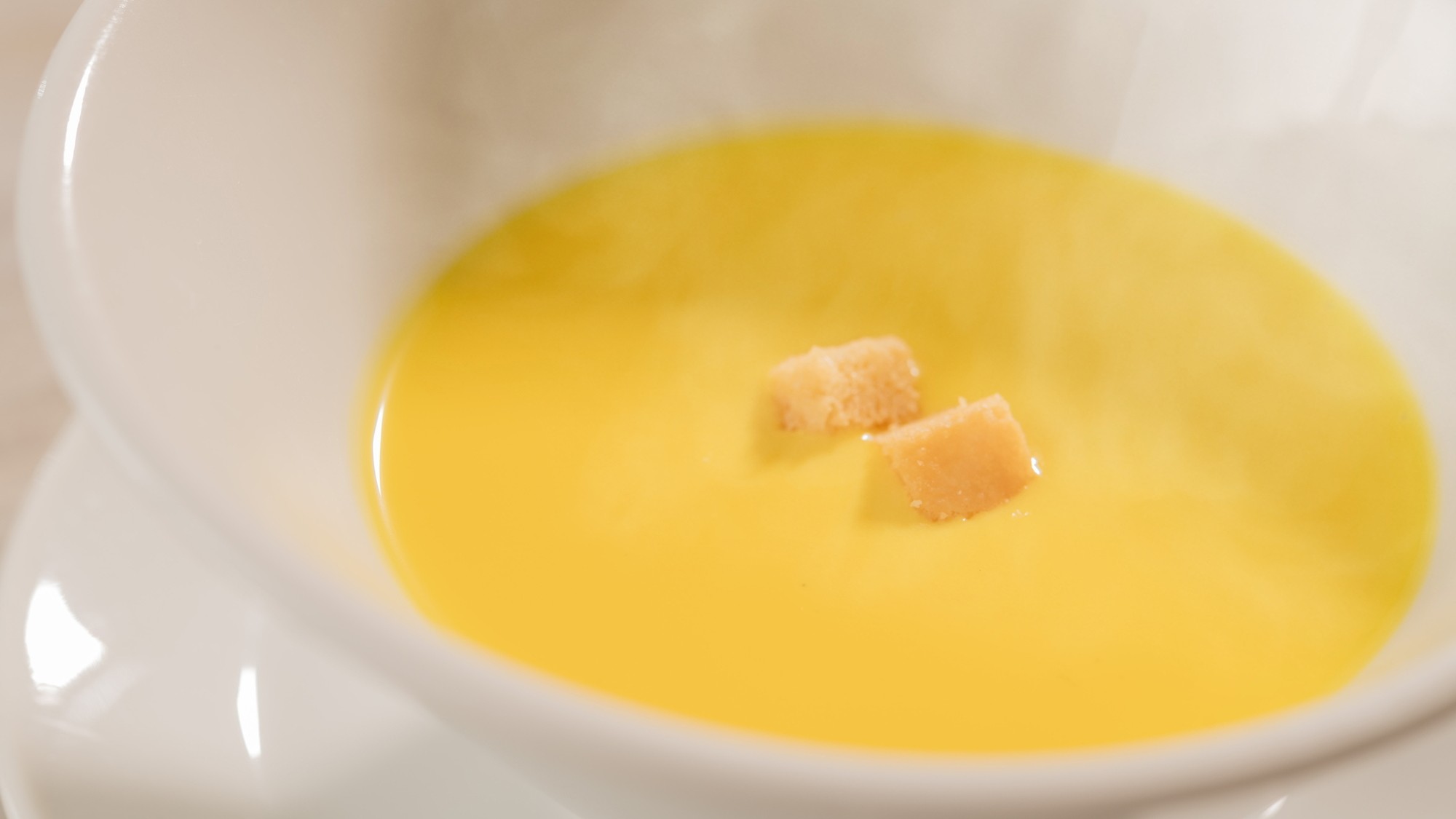 【ご夕食イメージ】コース共通/野菜のポタージュ