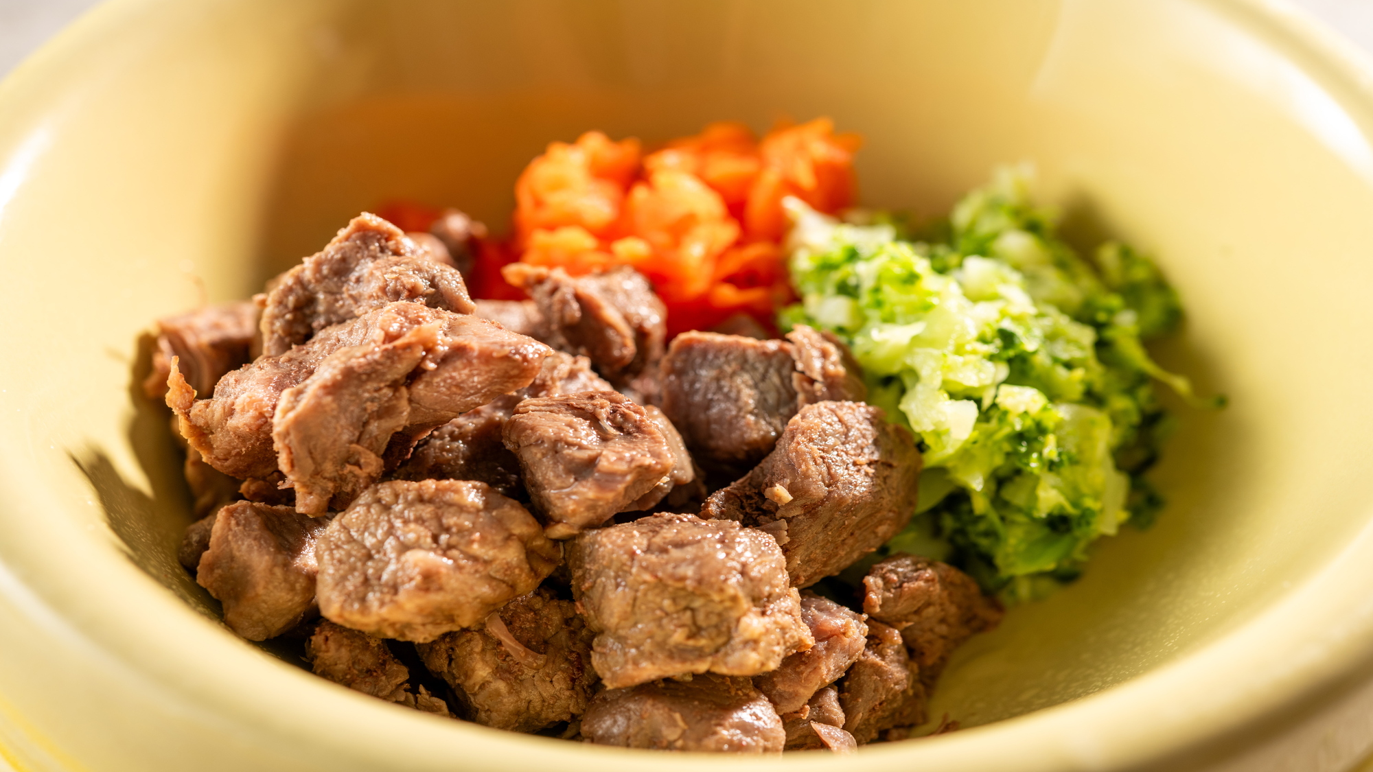 愛犬用食事イメージ/鹿肉の角煮