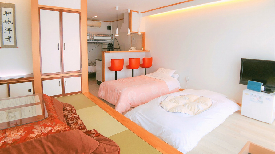 【格安お任せNo１】わんちゃんねこちゃん大歓迎ペット対応のお部屋☆無料駐車場☆FREEWifi完備☆