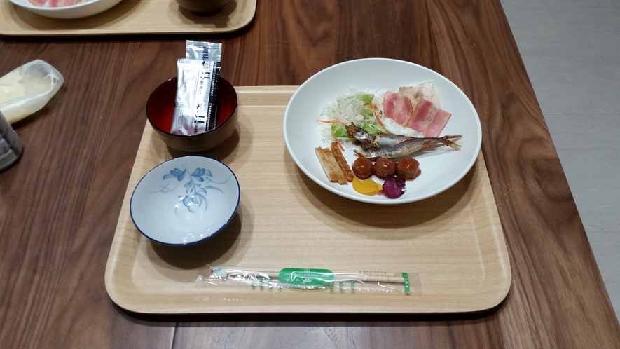 朝食の一例です