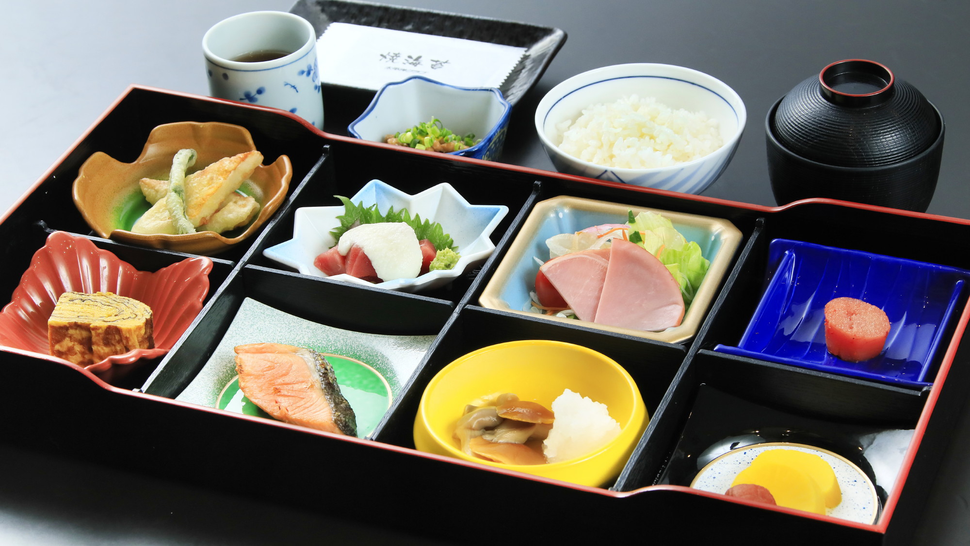 【朝食無料】会場は白河リゾート一望のレストラン♪和朝食or洋朝食からお好みで／朝食付