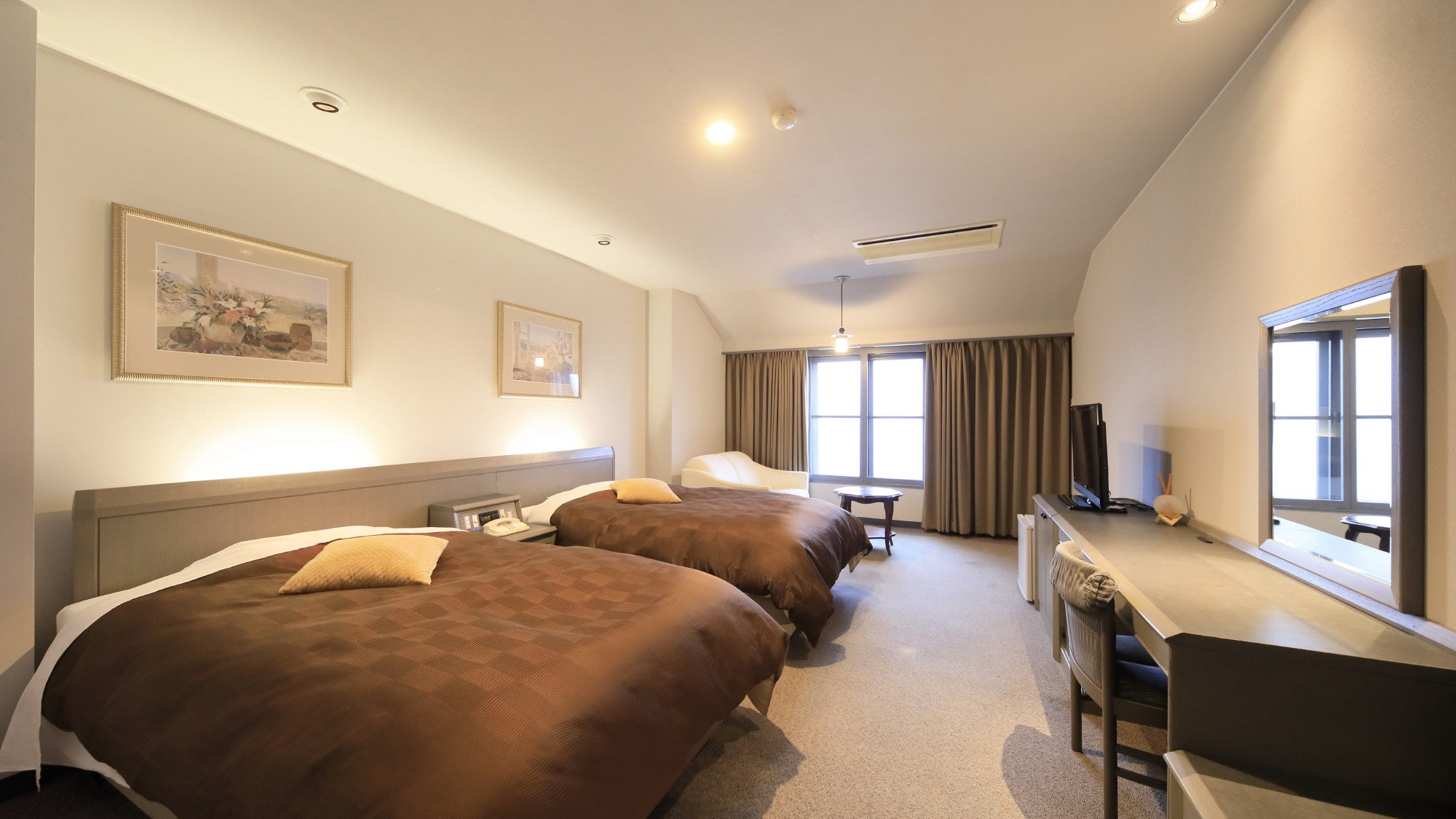 ツインルーム／客室