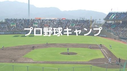 プロ野球　キャンプ地までのご案内☆