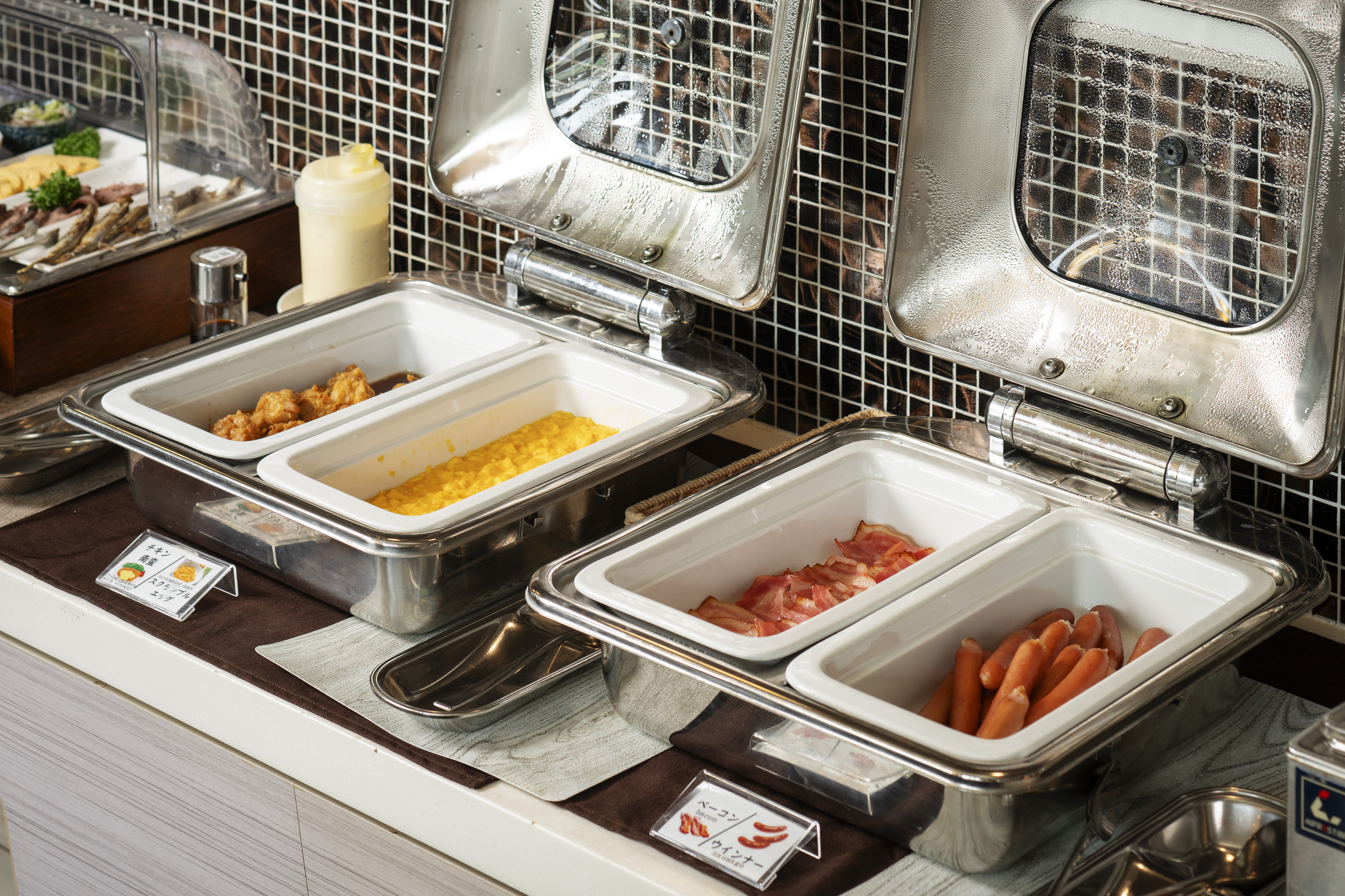 朝食ビュッフェ　定番