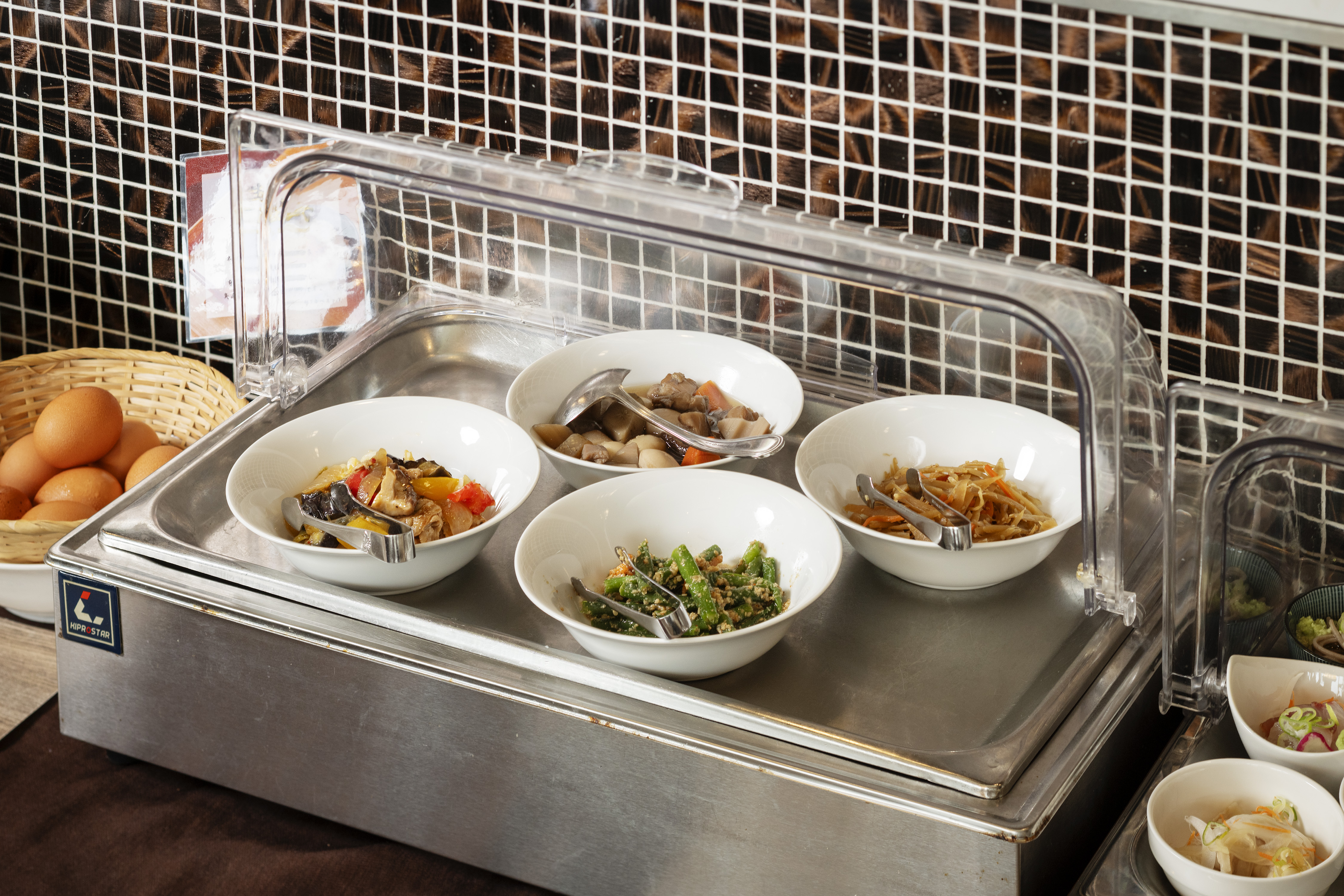 朝食ビュッフェ　日替わりの一品