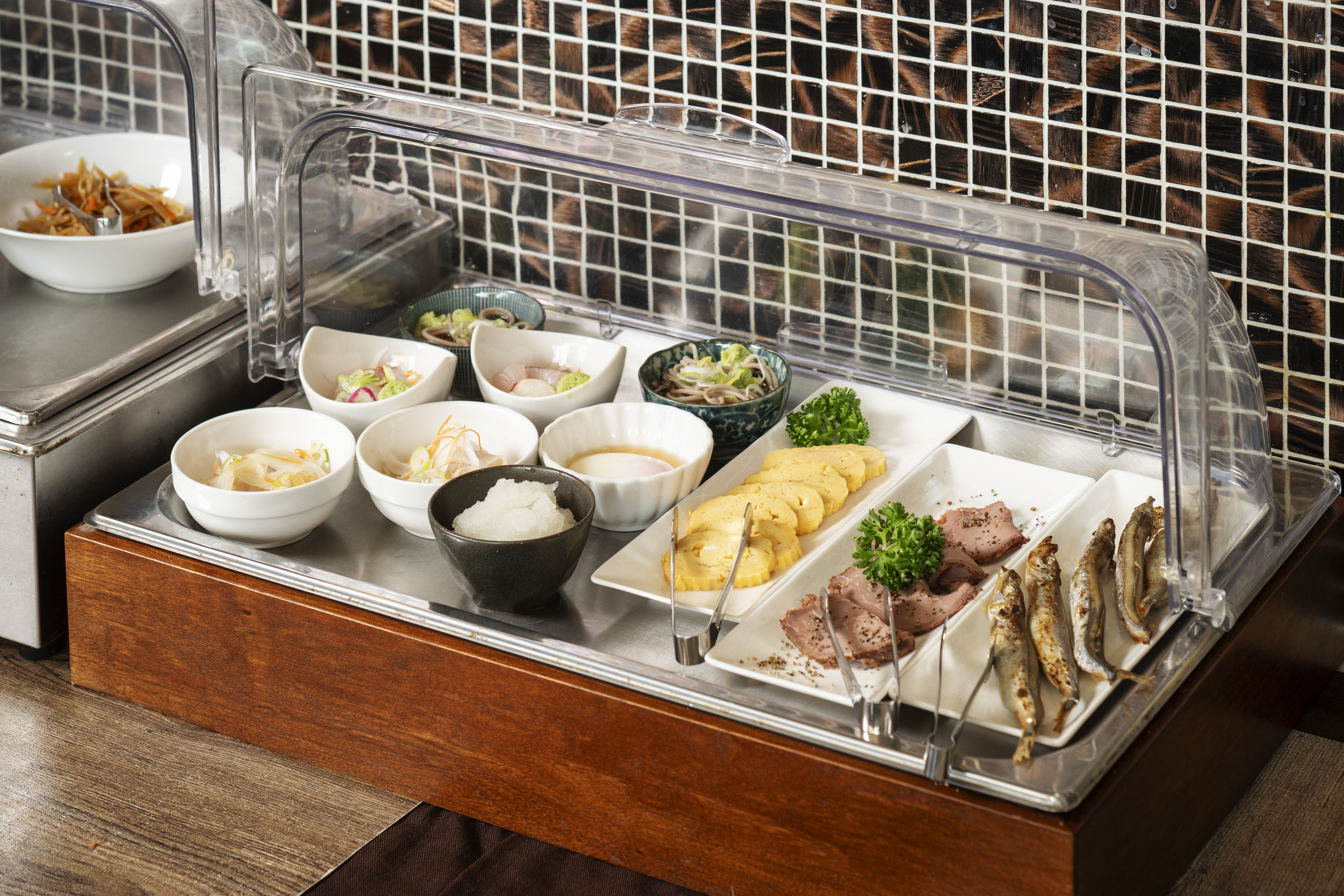 朝食ビュッフェ　定番・小鉢