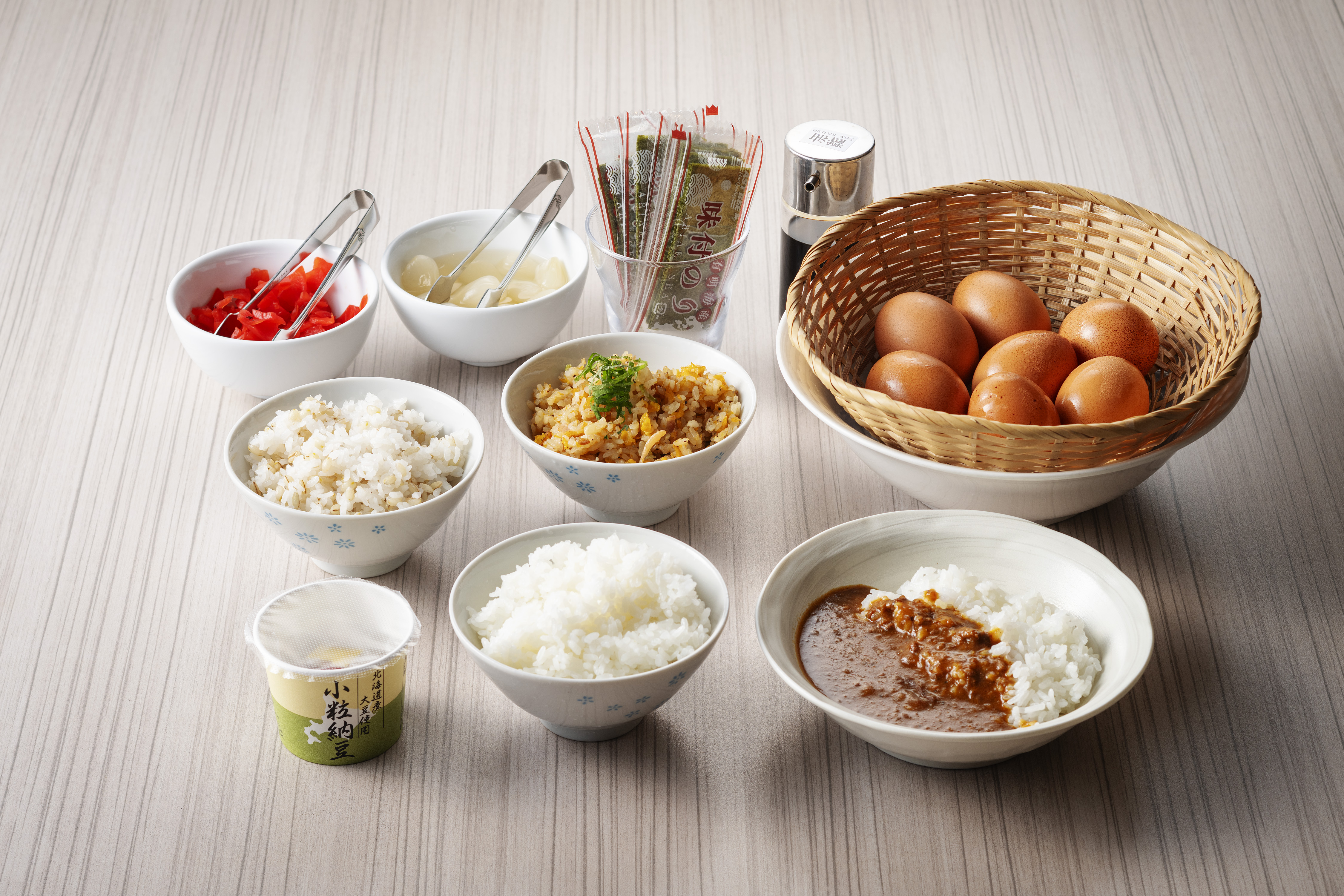 朝食ビュッフェ　ご飯もの