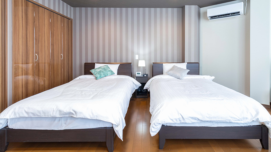 ツインルーム-駐車場付き