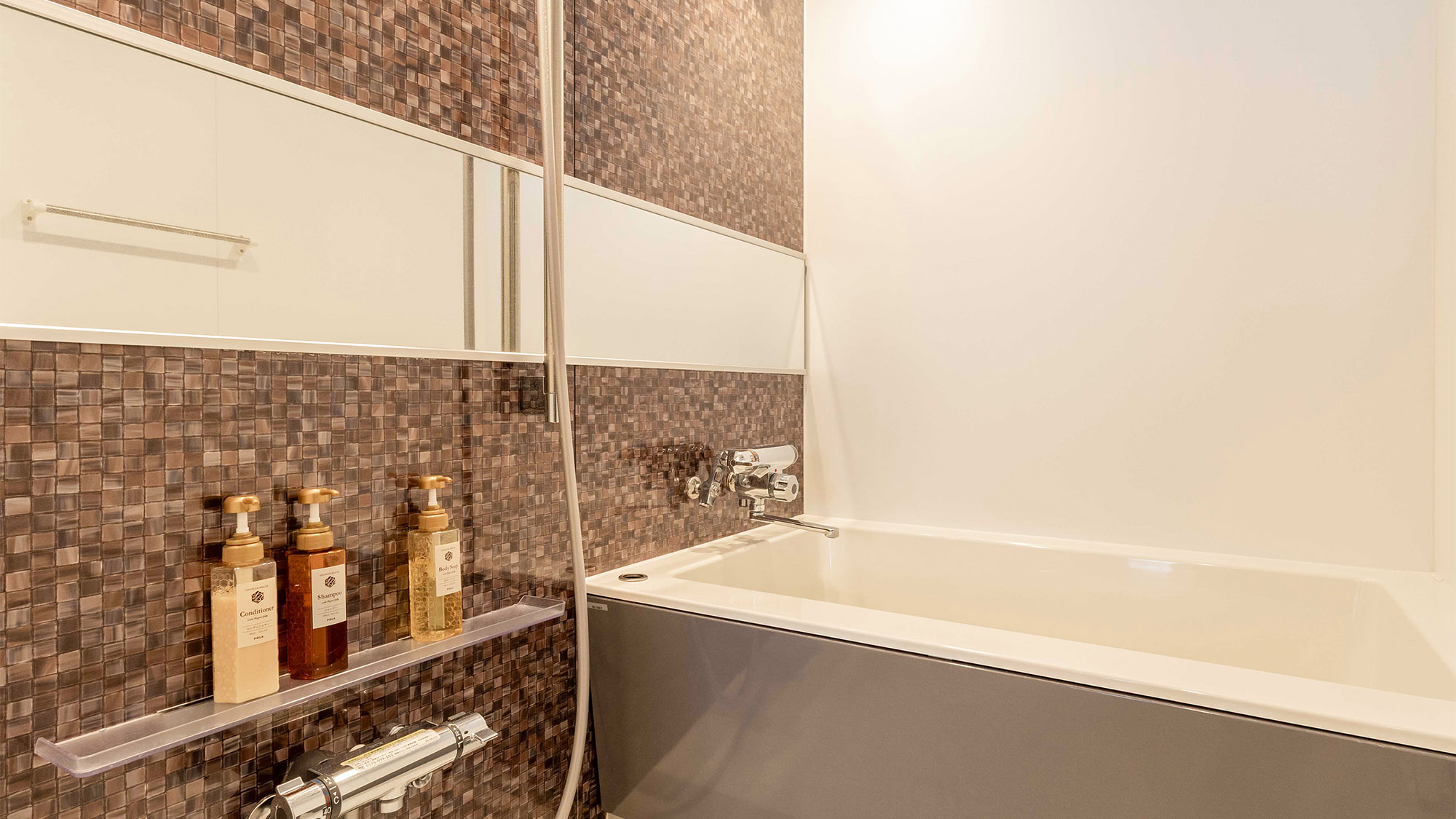 ・【ツインA／バスルーム】ゆったり寛げる心落ち着く浴室エリア