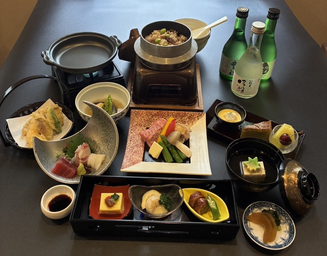 ＜まほろば御膳プラン＞ホテルおすすめ！和牛の陶板焼きをメインとした贅沢御膳【２食付】