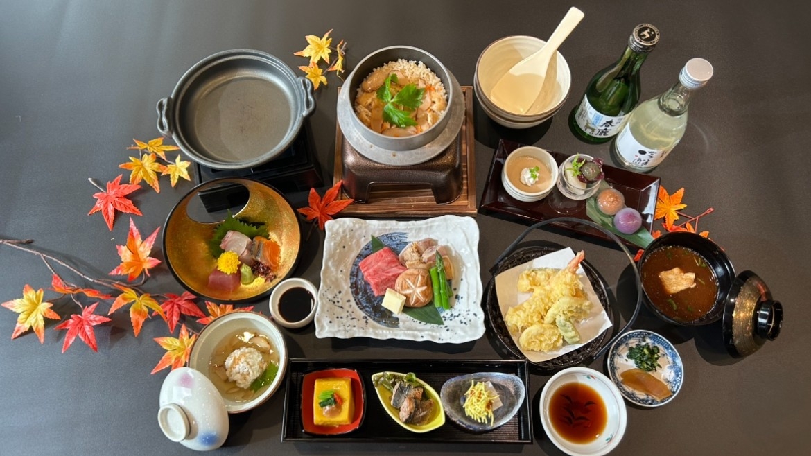 ＜まほろば御膳プラン＞ホテルおススメ！大和牛の陶板焼きをメインとした贅沢御膳【２食付】