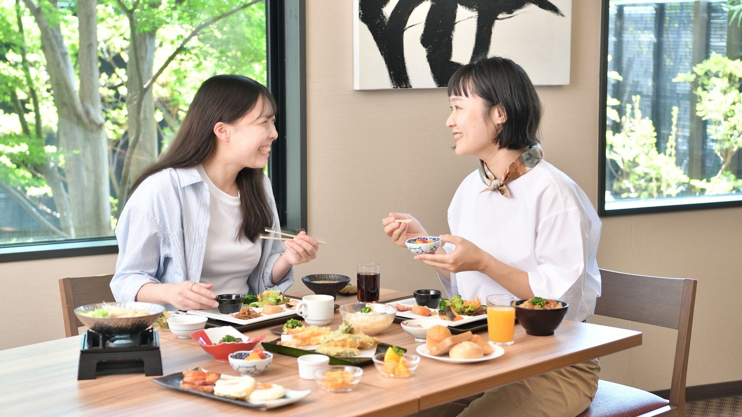 【さき楽60日前】天然温泉の大浴場でリフレッシュ☆駐車場無料【地産地消の朝食付き】