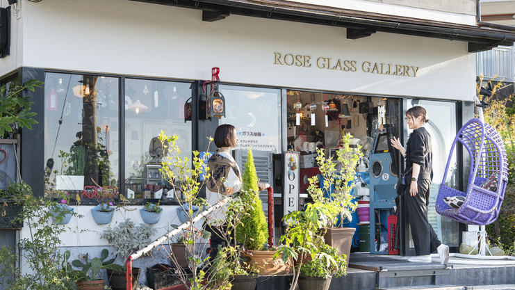 【日帰りステイ×ガラス工房】私だけのガラス作品〜有馬ROSE　GLASS　GALLERYコラボプラン