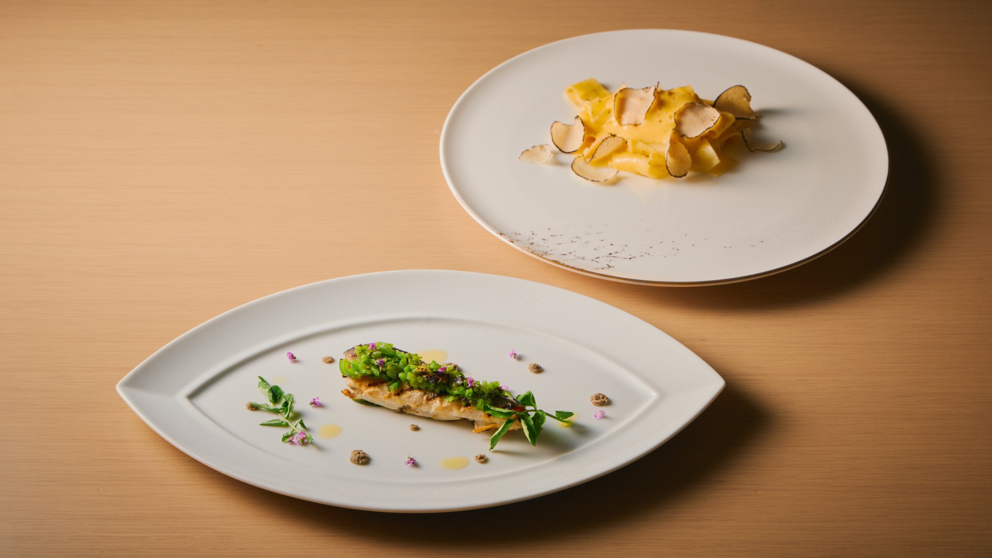 【ディナーコース】パスタ・魚＆肉Wメインの全7品「Terra」-夕食・和洋選べるこだわり朝食付き-
