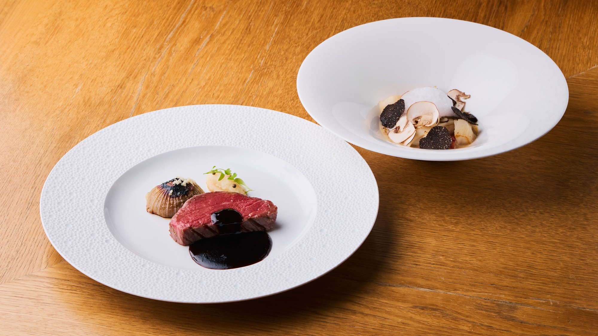 【ディナーコース＆ワインペアリング】魚＆肉など全7品「Terra」-夕食・和洋選べるこだわり朝食付き