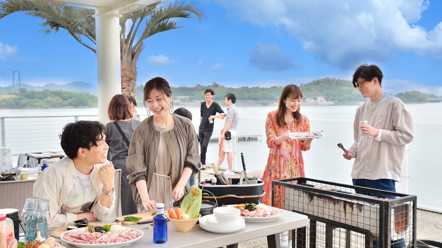 【半期に一度の大感謝祭】期間限定！BBQ海鮮セットが5％OFF★天草ならではの海鮮BBQを！