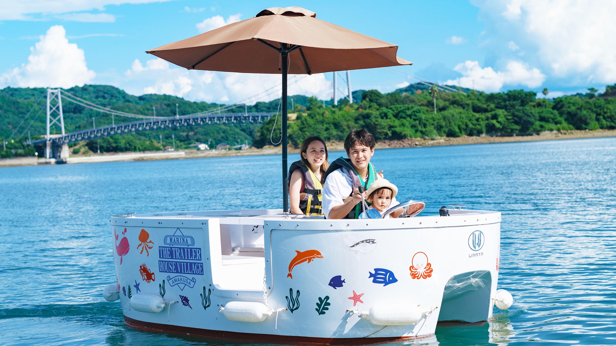 【二馬力ボート】運転免許不要！誰もが乗れて楽しめるクルージング体験！