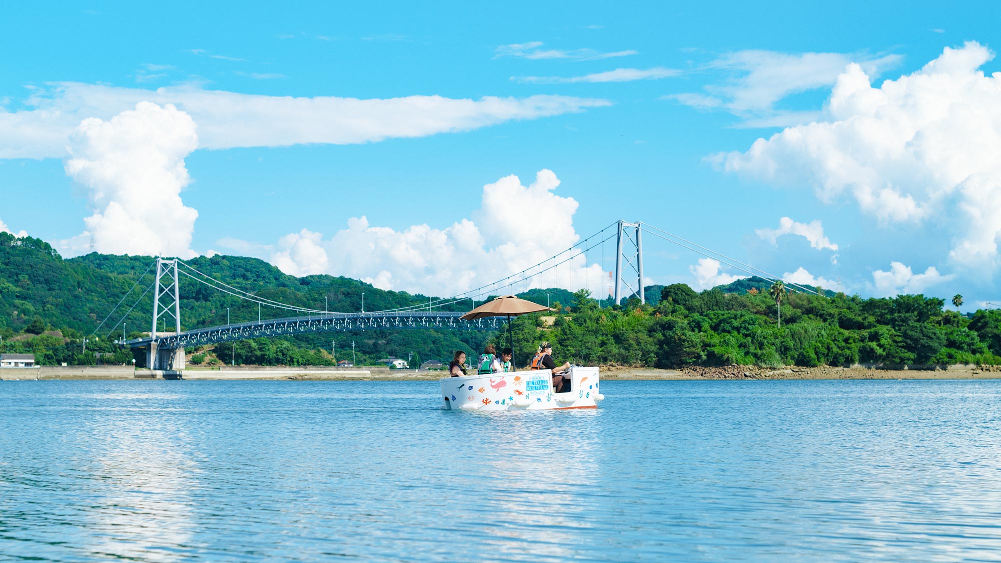 【二馬力ボート】ワンちゃんも一緒に乗船可！一緒にマリンアクティビティを楽しみたい方にもおすすめ！