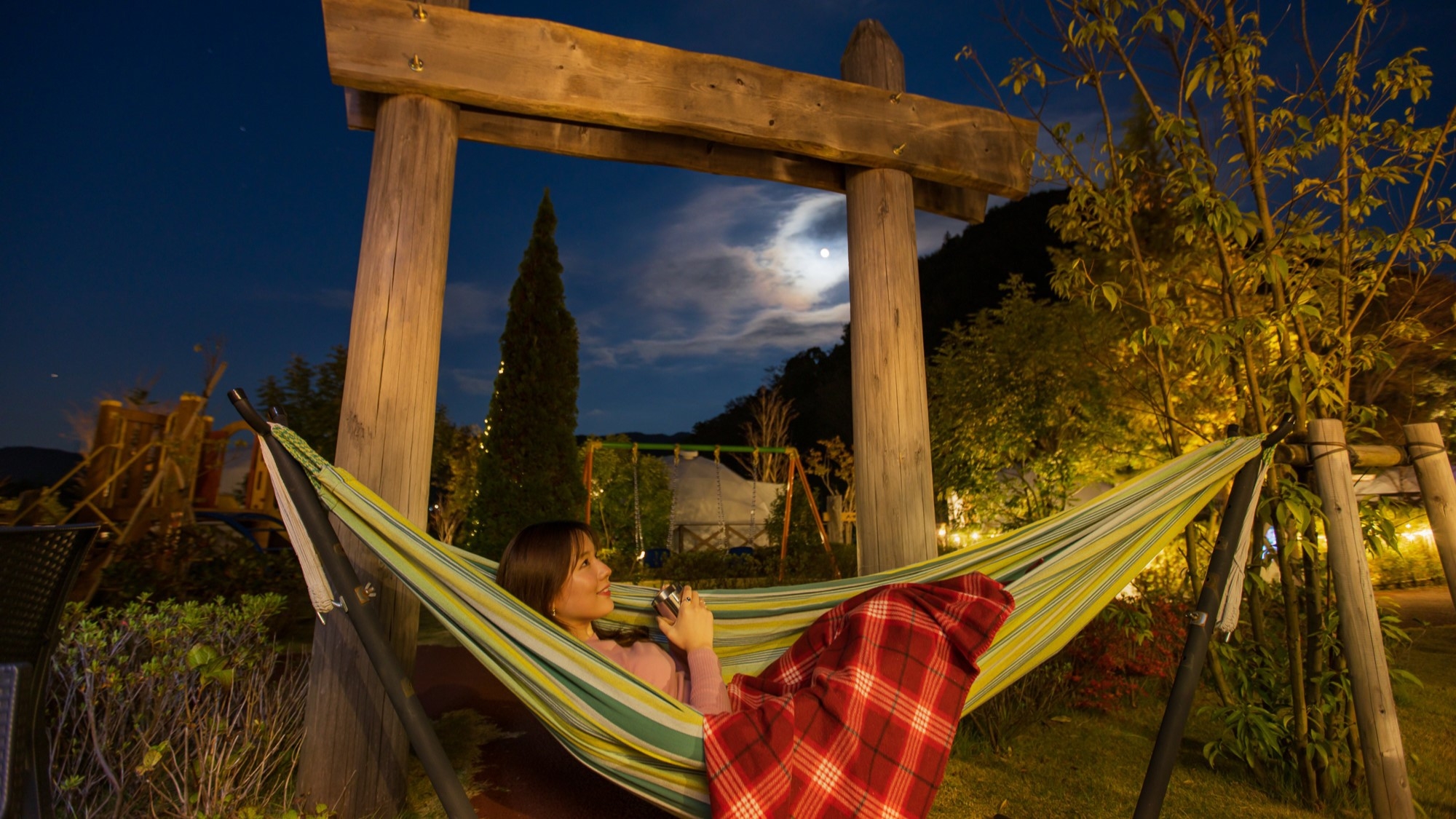 学生応援！グランピングお得プラン〜天然温泉利用無料(大浴場)【1泊2食BBQ付】