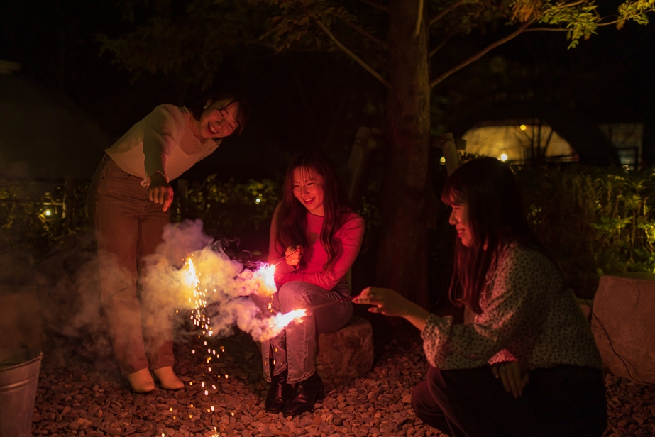 学生応援！グランピングお得プラン〜天然温泉利用無料(大浴場)【1泊2食BBQ付】