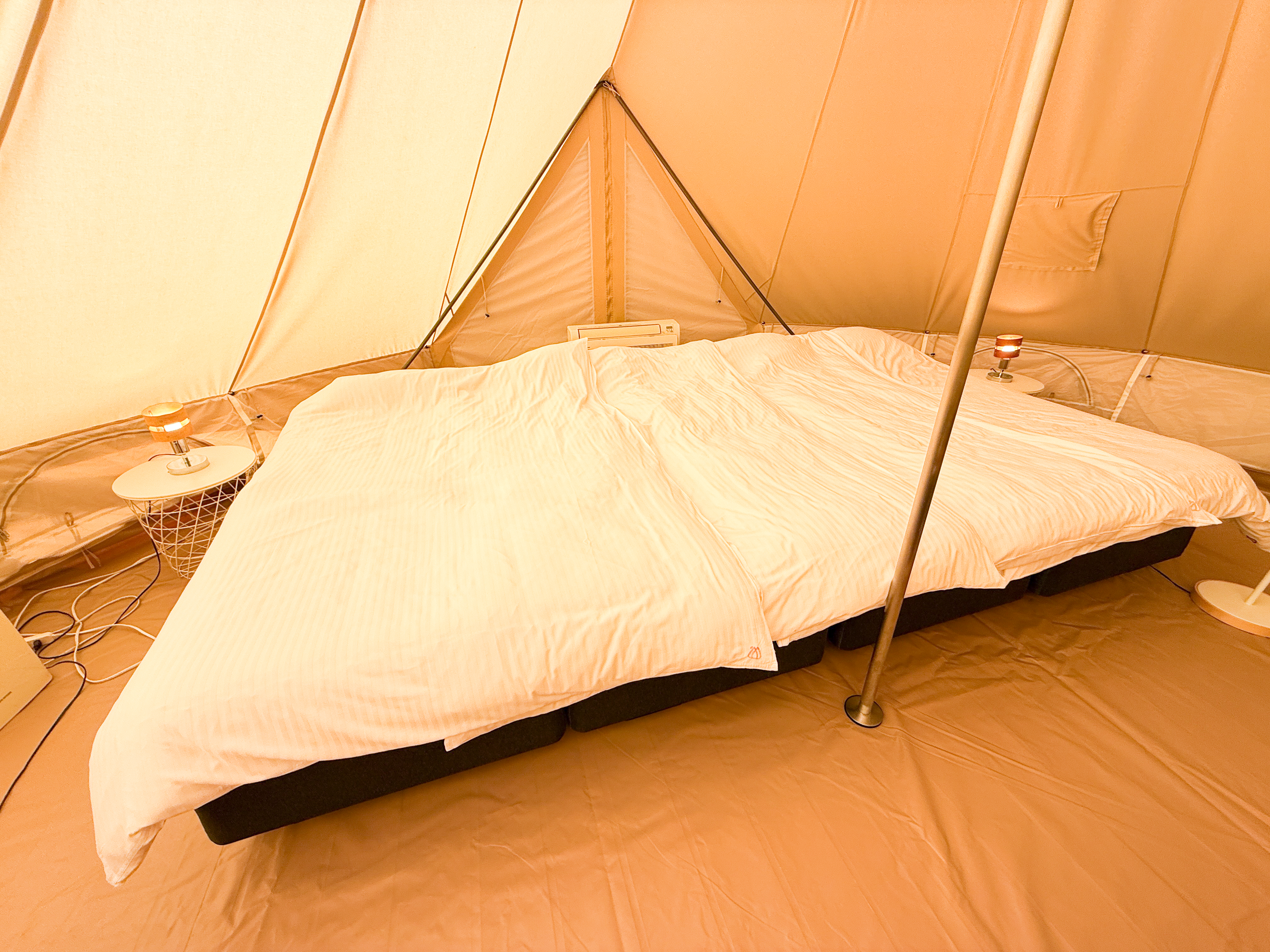 ベルテント　ベッド