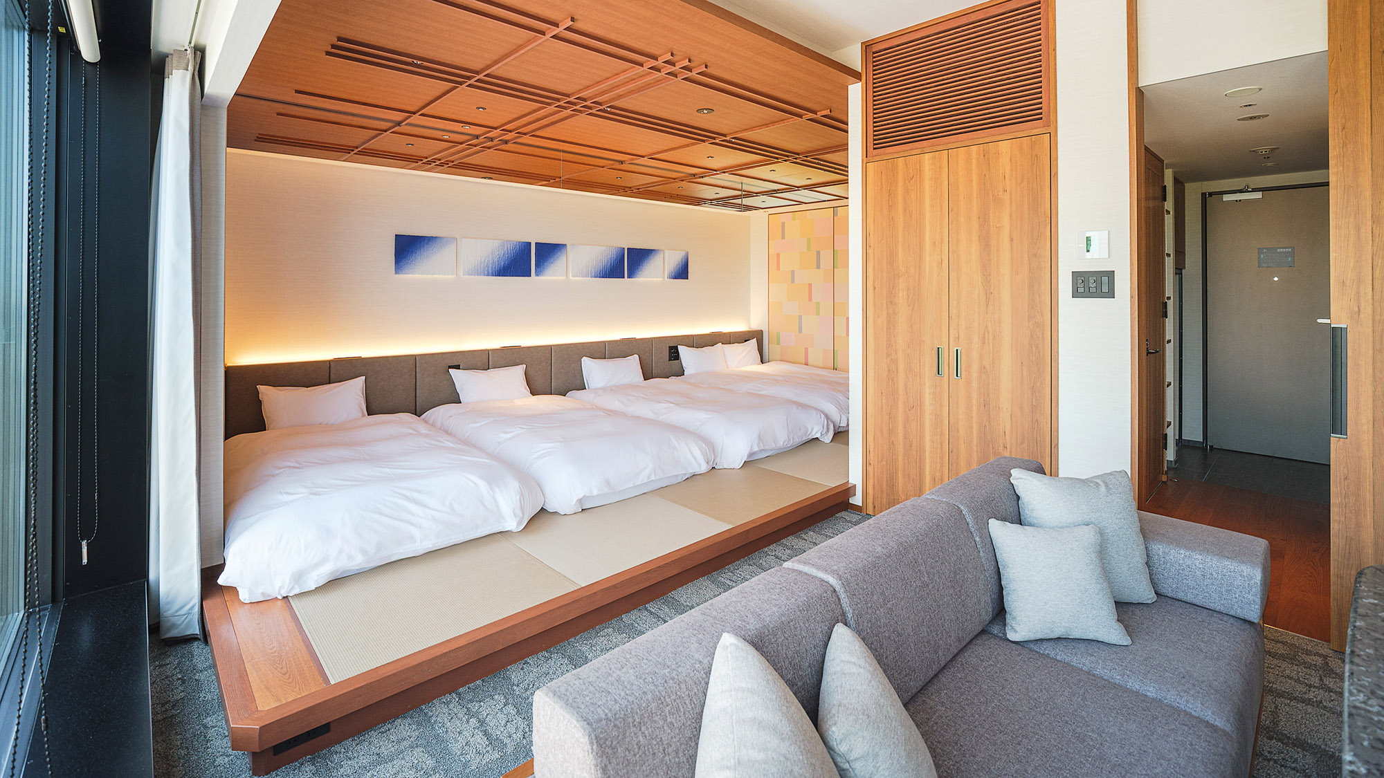 【新客室】和洋室/47㎡/和の趣に洋の快適さを織り交ぜた、やすらぎの空間。