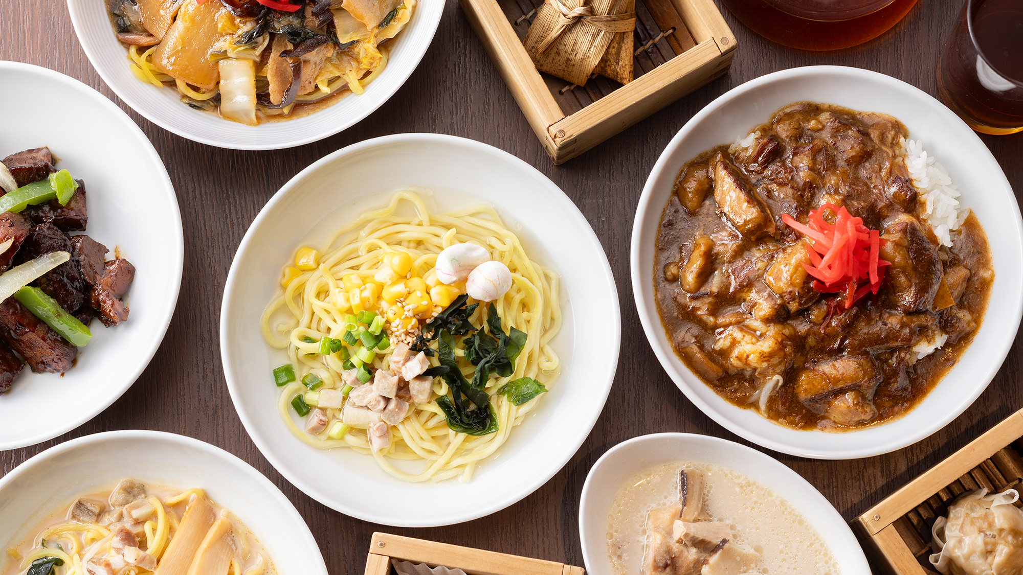 【朝食】点心から麻婆豆腐まで多くの中華料理をご用意しております。