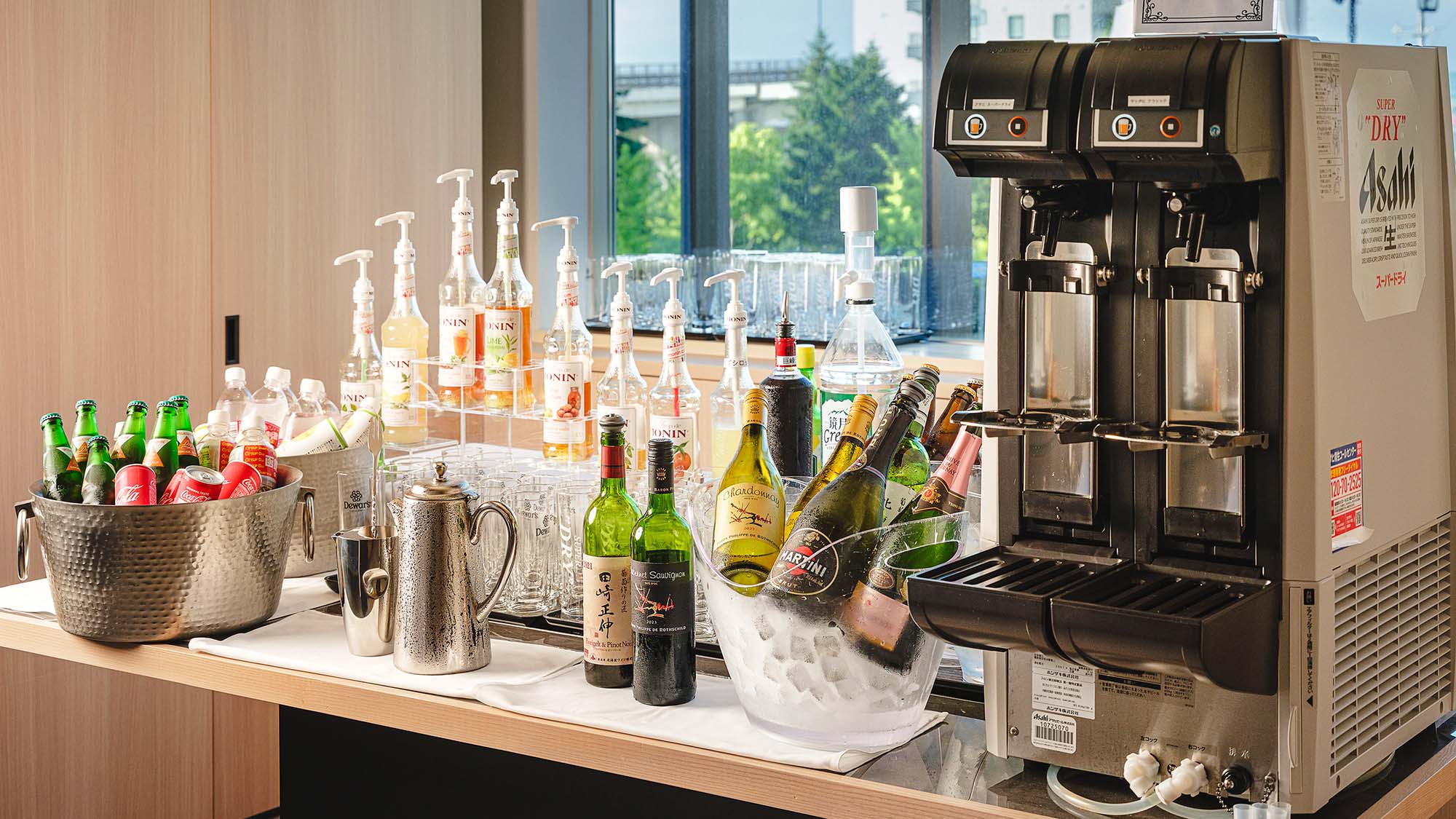 【夕食】ドリンクビュッフェ