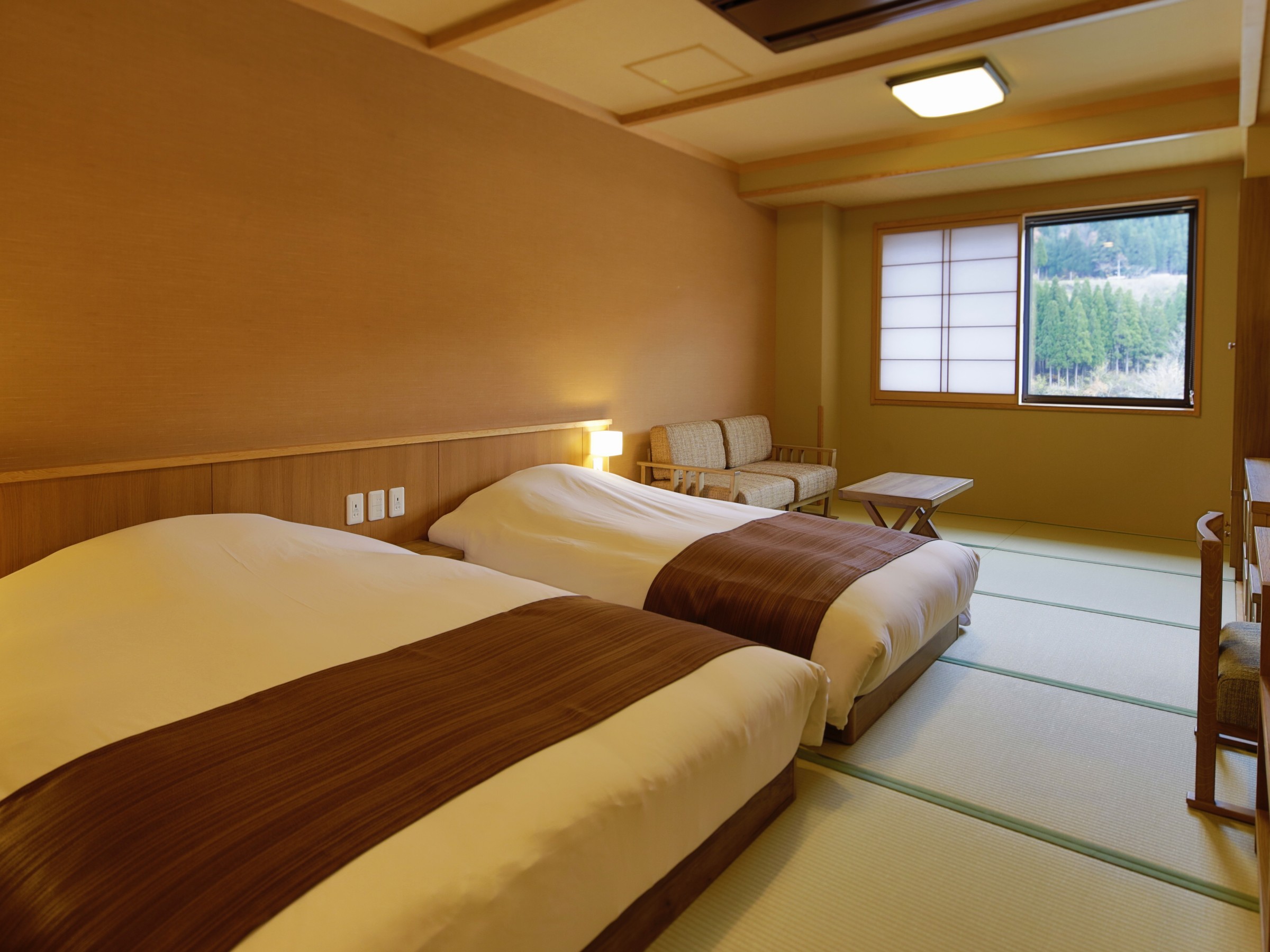 【客室】ツイン◆31.1平米　3室しかない希少部屋で角部屋です。