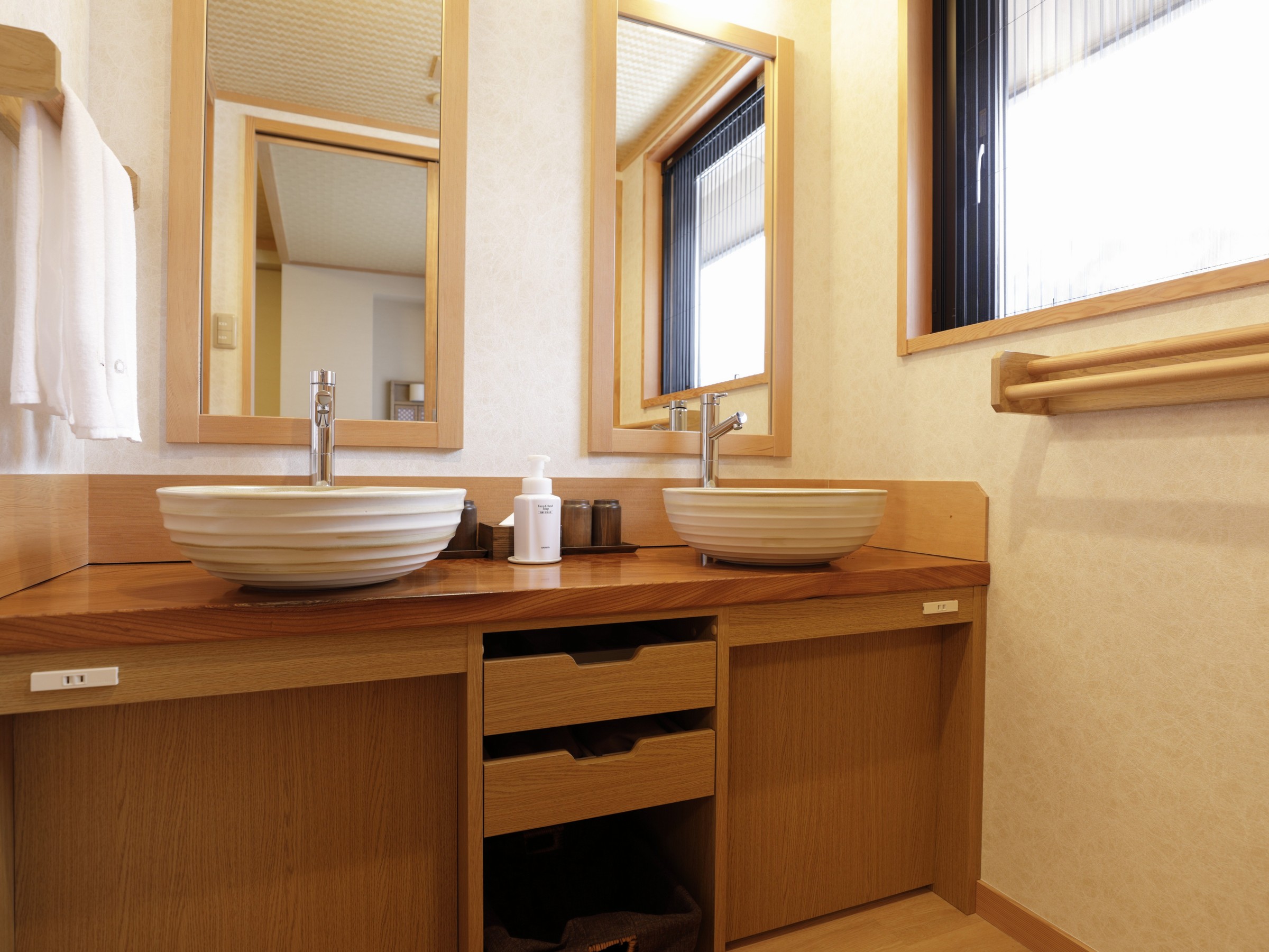 【客室：設備】洗面台