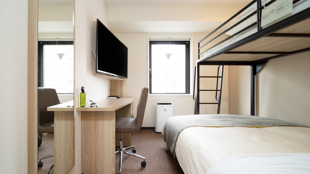 お子様に人気のロフトベッド付です