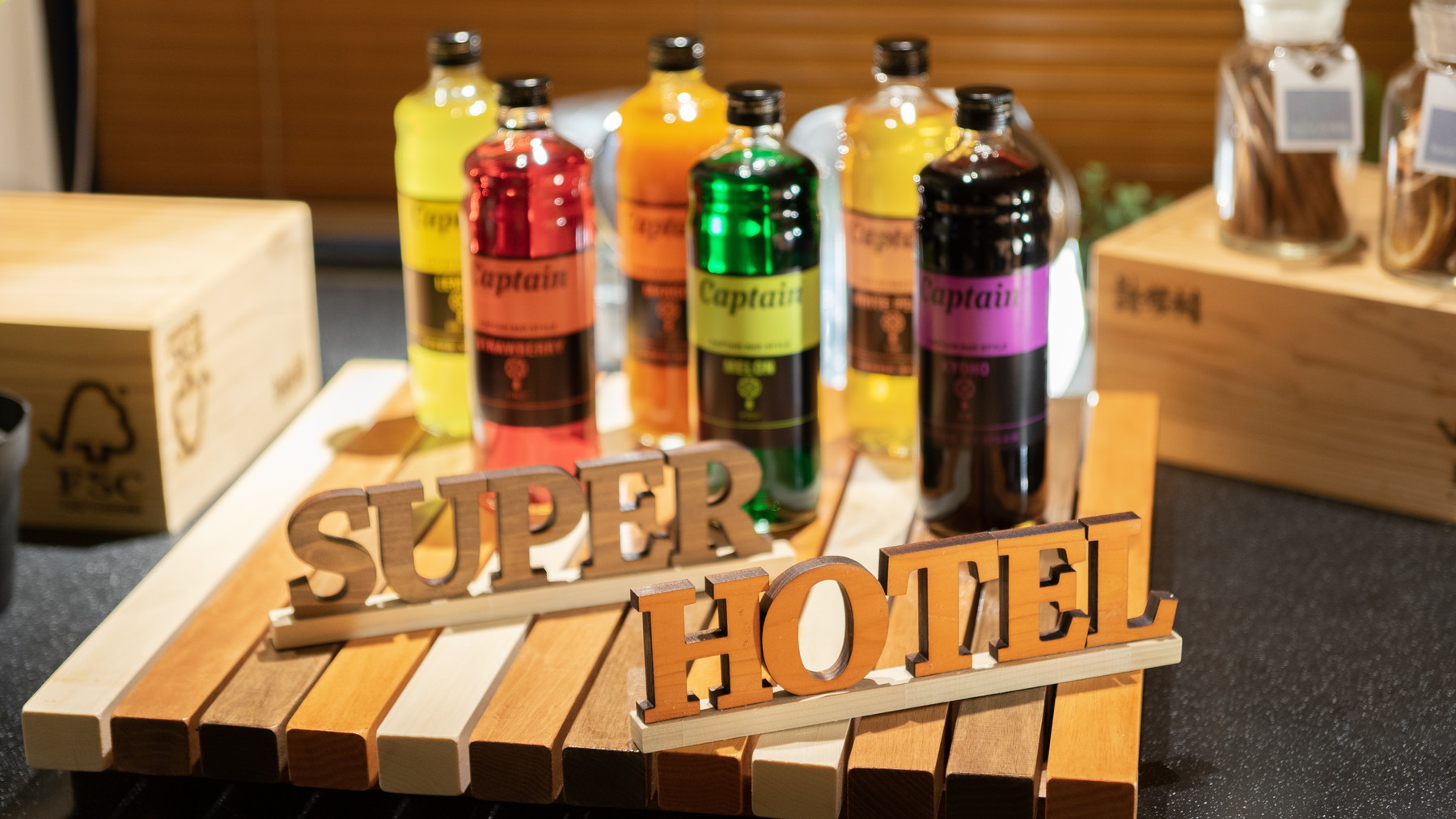 ノンアルコールのシロップもございます