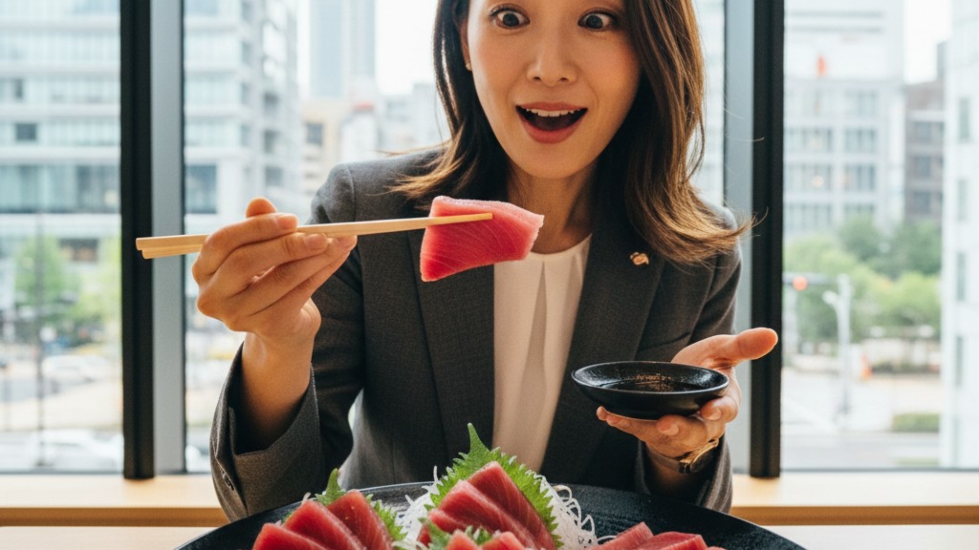 地元名物「マグロ」を堪能！※イメージ