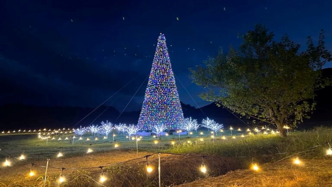 やくらいガーデン星あかりイベント＆加美町産おだしまポーク料理が食べられる★【2食付】