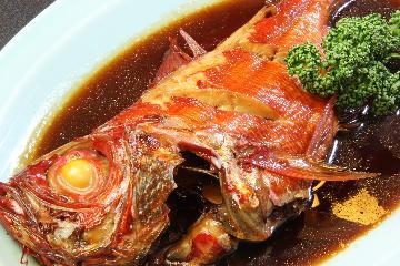 【絶品！金目鯛の姿煮】秘伝のタレが決め手◎お刺身グレードアップ！【2食付き】